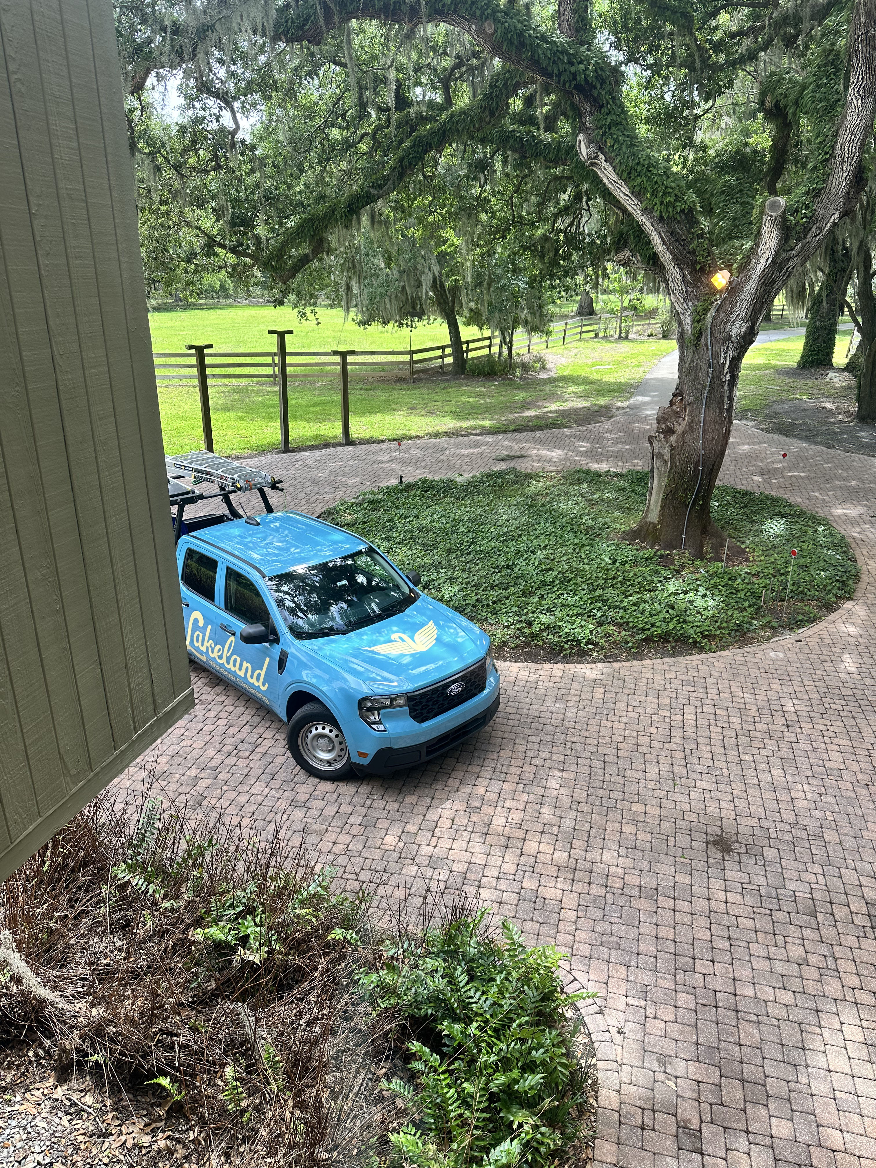 Our Blue Truck Is Always Ready to Roll image